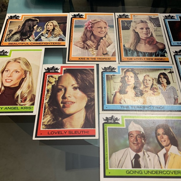 1977 Charlie’s Angels Trading Cards - 27 Assorted - Picture 3 of 6